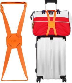 img 4 attached to 🧳 Flexible Travel Companion: VVILL Bungee Luggage Suitcase Adjustable – Simplify Your Trips!