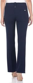 img 2 attached to Enhance Your Silhouette with 👖 Rekucci Womens Stretch Bootcut Control Pants