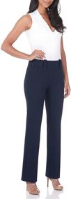 img 4 attached to Enhance Your Silhouette with 👖 Rekucci Womens Stretch Bootcut Control Pants