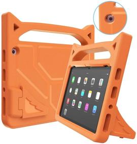 img 3 attached to New ＨＤ 10 Tablet 2021 Case - SHREBORN Lightweight Shockproof Case With Cute Cat Handle Stand For ＨＤ 10 &Amp