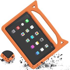 img 1 attached to New ＨＤ 10 Tablet 2021 Case - SHREBORN Lightweight Shockproof Case With Cute Cat Handle Stand For ＨＤ 10 &Amp