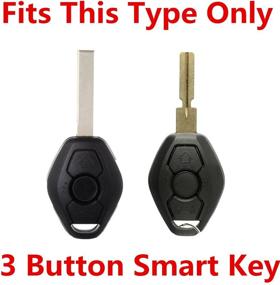 img 1 attached to RPKey Silicone Key Fob Case Protector Replacement Compatible with BMW 3 5 7 Series M3 M5 M6 X3 X5 Z3 Z4 Z8 LX8FZV