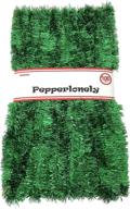 🎄 pepperlonely 100 ft commercial length christmas garland: classic green decorations for a festive holiday logo