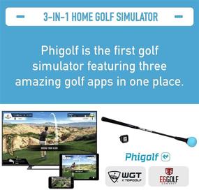 img 3 attached to 🏌️ Revolutionize Your Golf Game with the Phigolf Mobile and Home Smart Golf Game Simulator - WGT Edition