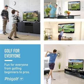 img 1 attached to 🏌️ Revolutionize Your Golf Game with the Phigolf Mobile and Home Smart Golf Game Simulator - WGT Edition