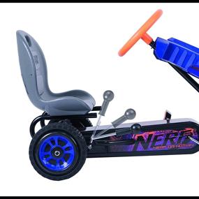 img 1 attached to Nerf Striker Kart Ride by Hauck: Unleash the Ultimate Adventure!