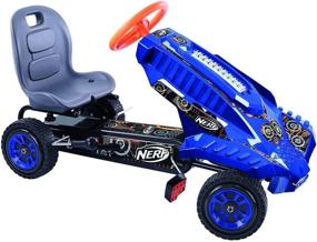 img 4 attached to Nerf Striker Kart Ride by Hauck: Unleash the Ultimate Adventure!