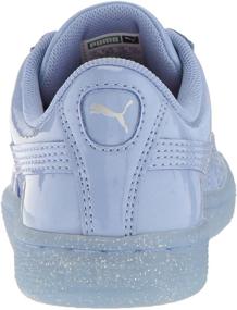 img 2 attached to 👟 Sparkle with Style: PUMA Basket Glitter Running Beetroot Girls' Shoes