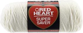 img 1 attached to Пряжа Red Heart Soft White Red Heart Super Saver 316, Ярд: Высокое качество для всех ваших рукоделий