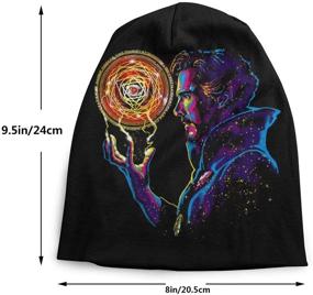 img 2 attached to 🎩 Doctor Strange Kids Unisex Beanie Hat for Winter Outdoor Warmth and Style