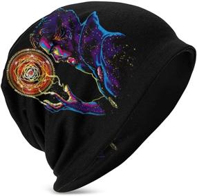 img 3 attached to 🎩 Doctor Strange Kids Unisex Beanie Hat for Winter Outdoor Warmth and Style