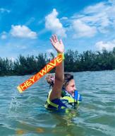 🌊 hey wave нарукавный флаг для водных видов спорта: усовершенствуйте свои водные приключения с этим инновационным аксессуаром. логотип