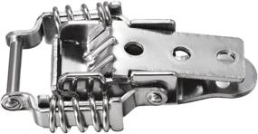 img 1 attached to Uxcell Stainless Spring Loaded Toggle Industrial Power & Hand Tools