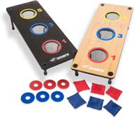 🎯 triumph sports 2-in-1 bag toss/ washer toss combo – game platforms, toss bags, and washers included! логотип