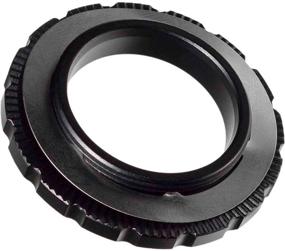 img 1 attached to 🔒 SHIMANO XT M8010 Centerlock Rotor Lockring - 12/15/20mm TA, One Color