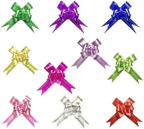 img 4 attached to Decoration Various Packaging Bowsfor Christmas Gift Wrapping Supplies and Gift Wrap Bows