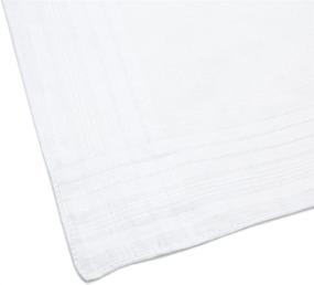 img 1 attached to 🧣 Cotton Classic Hankies: GB Handkerchiefs for Timeless Elegance