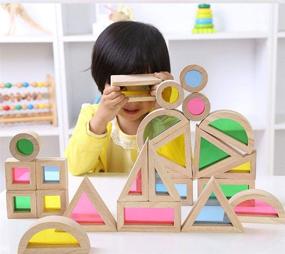 img 3 attached to Агилгл - игрушки для строительства здания в детском саду, обучающие игрушки для строительства