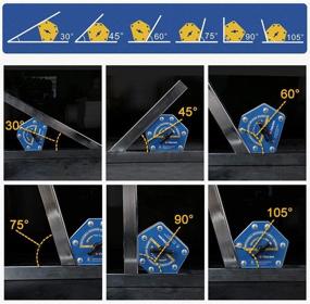 img 1 attached to 🔺 Optimized Multi-Angle Welding Magnets Holder Tool