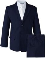 spring notion boys 4 piece suit - stylish and durable boys' clothing logo