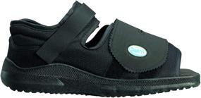 img 1 attached to Darco Med-Surg Post Operative Shoe for Men - Size Medium, Black