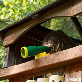 img 1 attached to 🏴 Explore the High Seas with Barcaloo Kids Playground Telescope – Your Ultimate Pirate Adventure for Swing Sets and Jungle Gyms