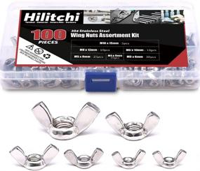 img 4 attached to Hilitchi 100 Pcs Butterfly Assortment Stainless