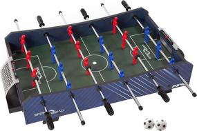 img 4 attached to 🎮 Sport Squad FX40 40” Table Top Foosball Table: A Compact Mini Tabletop Soccer Game for Adults and Kids"