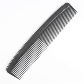 img 1 attached to Dynarex Adult Combs Inches Black Hair Care