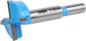 img 4 attached to Rok Hardware 🔵 Boring Forstner Drill Bit ROKBB35BLUE