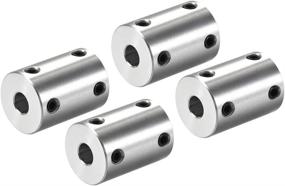 img 3 attached to Uxcell Coupling Aluminum Connector Accessories Power Transmission Products and Couplings, Collars & Universal Joiners
