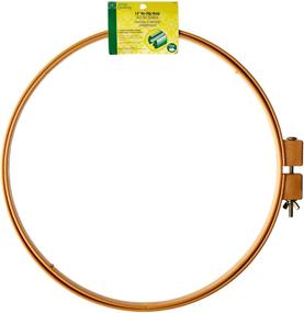 img 1 attached to 🧵 Dritz 3203 Plastic No-Slip Quilting Hoop, 14-Inch: Get Optimal Grip for Seamless Quilting