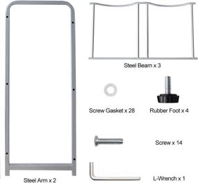 img 1 attached to UMORNING Storage Detachable Assemble Save Organization