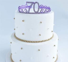 img 1 attached to 💎 Radiant Rhinestone Birthday Party Decorations: Crystal-Adorned Supplies & Stunning Décor