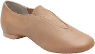 👯 capezio girls' show stopper jazz shoes for athletic performance logo