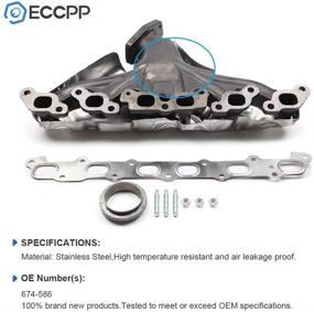 img 2 attached to ECCPP Manifold Chevrolet Oldsmobile Trailblazer