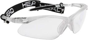 img 1 attached to HEAD Racquetball Goggles - Icon Pro Protective ⛷️ Eyewear with Anti-Fog, Scratch Resistant Coating, and UV Protection