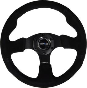 img 1 attached to NRG Innovations RST 012S Suede Steering