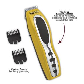 img 2 attached to 🧔 Wahl Groom Pro Total Body Grooming Kit: High-Carbon Steel Blades for Full-Body Hair Trimming - #79520-3101P