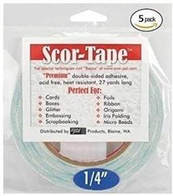 img 2 attached to Scor Pal CECOMINOD046191 Scor Tape 27Yds Rolls