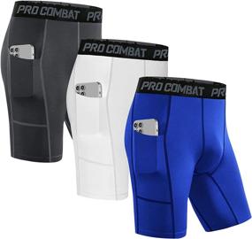 img 4 attached to Pamyvia Compression Underwear Spandex Workout Sports & Fitness for Cycling