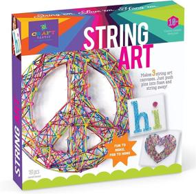 img 4 attached to 🧵 Craft Tastic String Craft: Elevate Arts & Crafts with Canvases