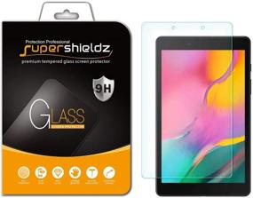 img 4 attached to 📱 Supershieldz Tempered Glass Screen Protector for Samsung Galaxy Tab A 8.0 (2019) (SM-T290 Model) - Anti Scratch, Bubble Free