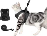 🐱 escape proof cat harness and leash set, adjustable soft padded vest with running cushioning, comfortable outdoor jacket for walking pet kitten puppy rabbit - ouuonno logo