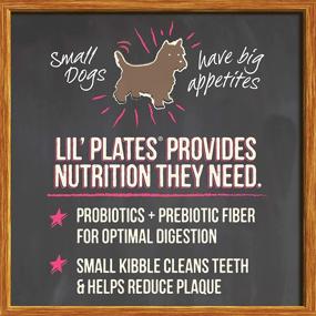 img 3 attached to 🐶 Merrick Lil Plates: Nourishing Small Breed Dry Dog Food with Real Meat