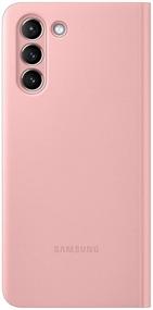 img 1 attached to 📱 Protective Samsung Galaxy S21 Case - Pink S-View Flip Cover (US Version)