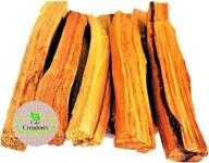 🌿 palo santo smudging bulk lot sticks - high resin holy wood. premium certified authentic, wild harvested incense stick for purifying, cleansing, healing (pack of 5) логотип