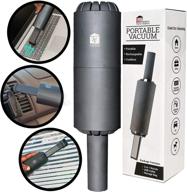 🔌 portable power cordless mini vacuum cleaner: usb rechargeable lithium battery handheld vacuum for efficiently cleaning dust, car, laptop, piano, keyboard, desk, hairs, and crumbs logo