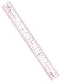 img 3 attached to 📏 C-Thru Metric Transparent Ruler - 1 inch by 12 inches