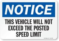 🚦 smartsign notice: vehicle exceeds speed limit alert system logo